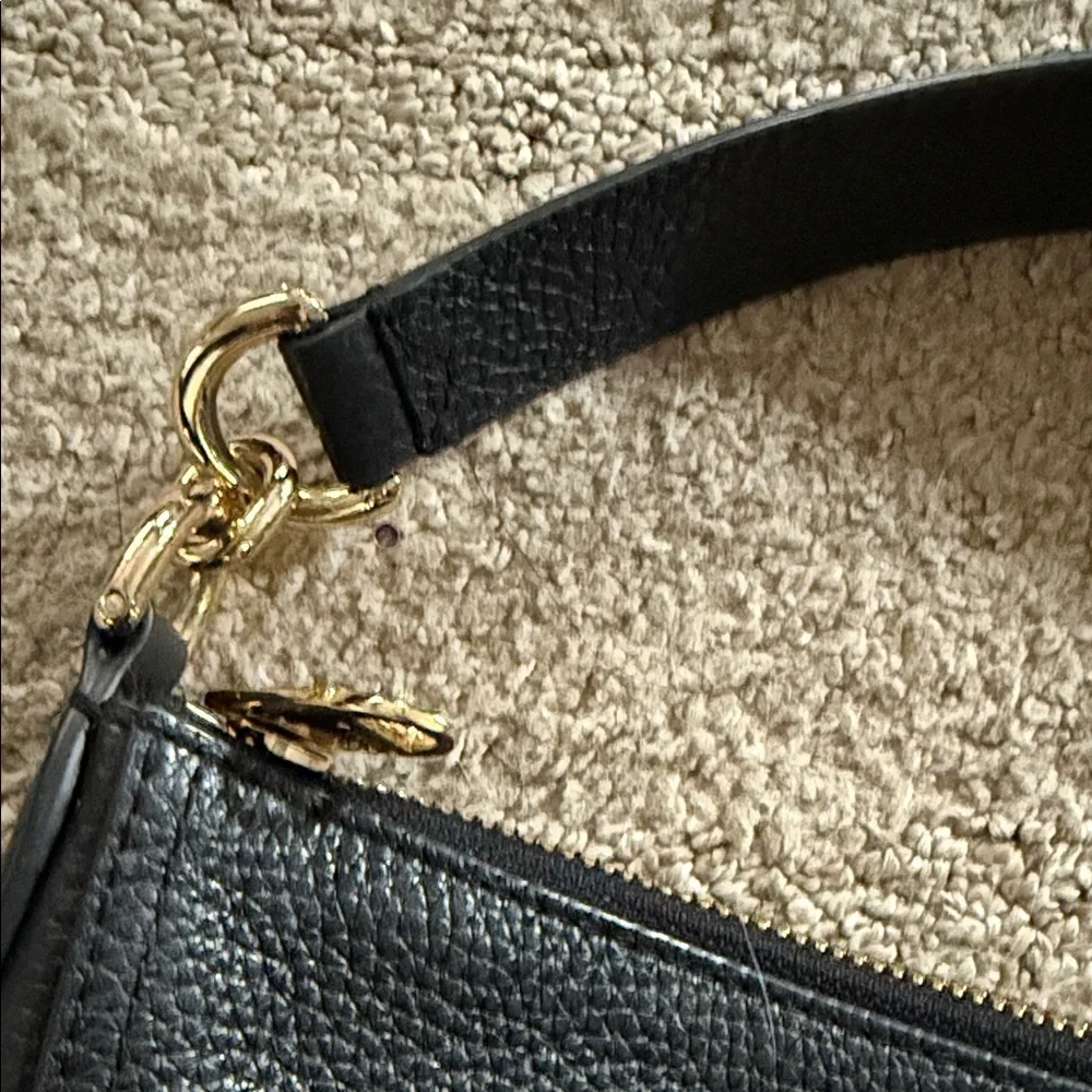 Furla Black Leather Shoulder Bag - Picture 4 of 9